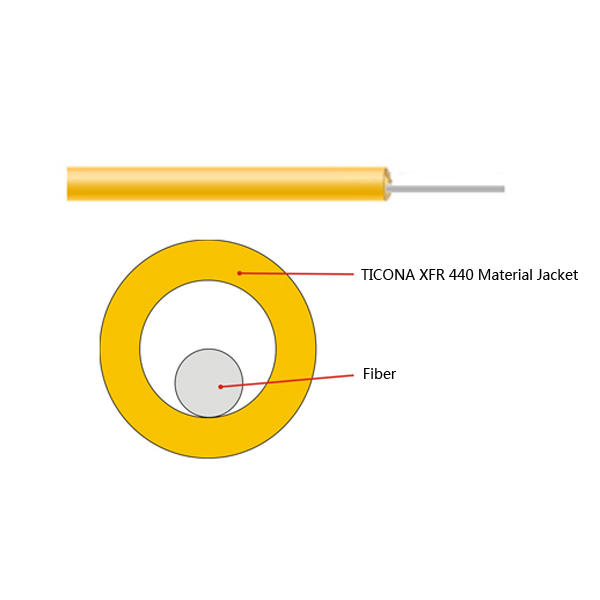 900μm TICONA XFR 440 loose cable